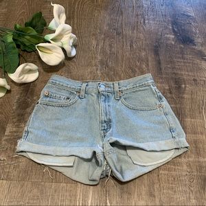 Vintage Levi’s Cutoff Denim Shorts